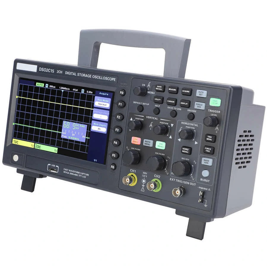150MHz 1GSa/s Sampling Rate Dual-Channel Digital Storage Oscilloscope