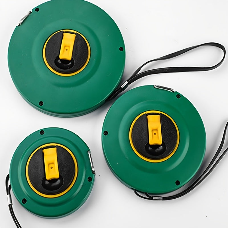 20/50m Portable Disc Ruler with Metal Paint Strip Steel Tape Measure for Woodworking