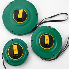 20/50m Portable Disc Ruler with Metal Paint Strip Steel Tape Measure for Woodworking