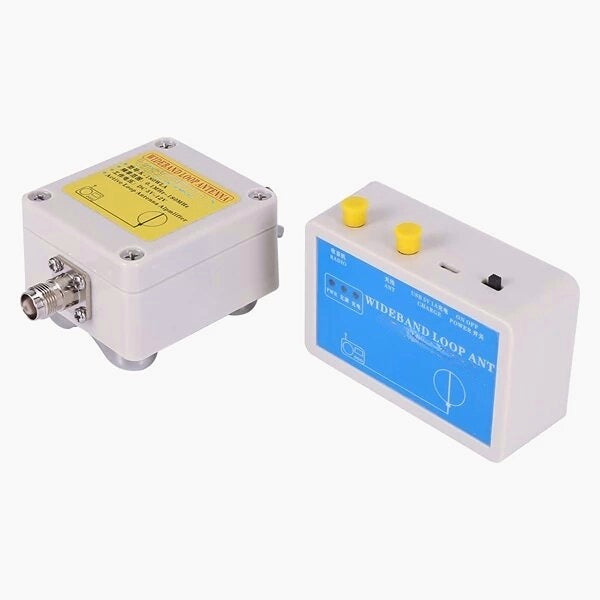 0.1MHz-180MHz Active Loop Broadband Receiving Antenna 20DBi SDR Radio Short Wave Antenna
