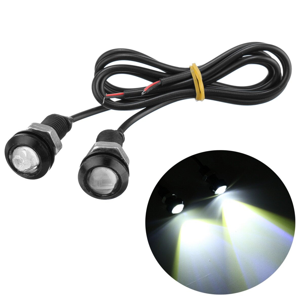 4Inch 12V 12LED Car Tail Light Reversing Indicator Signal Lamp for Truck Trailer