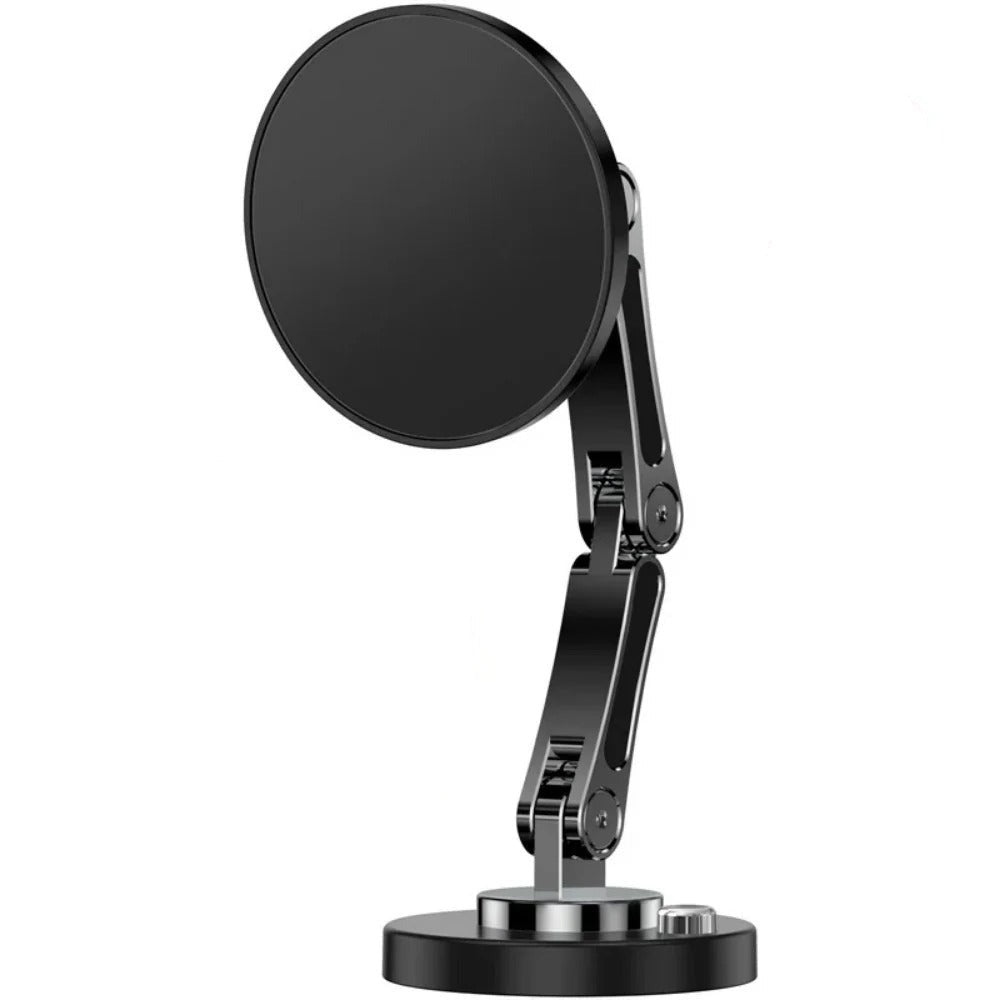 15W Magnetic Car Wireless Charger with USB Cable, 360° Rotation for iPhone 14/13/12/11 Pro Max & Samsung