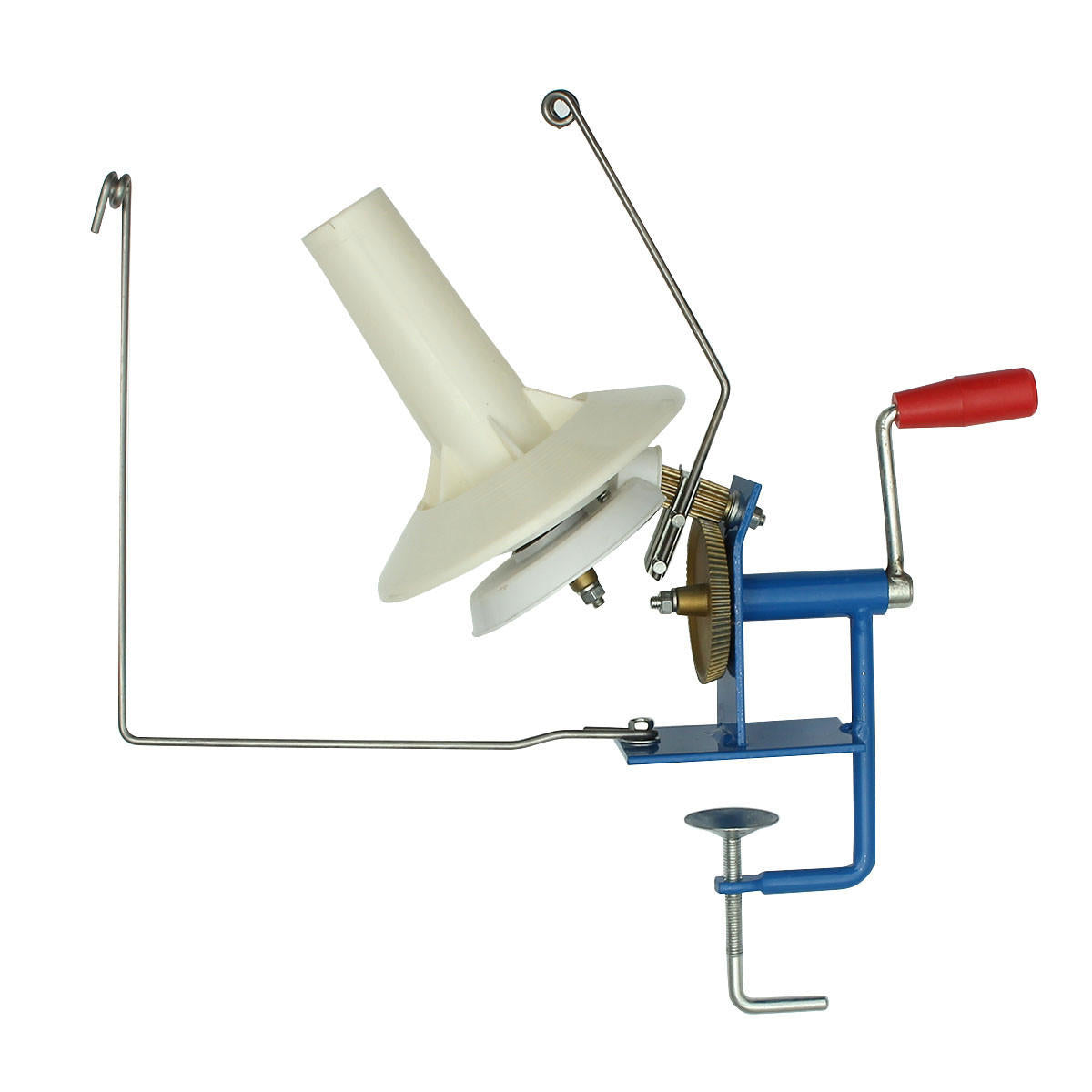 Handheld Heavy Duty Large Yarn/Wool/String/Fiber Ball Winder Hand Operated Capacity 10 oz