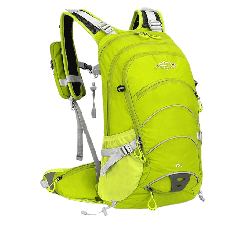 20 liters outdoor sports bag waterproof camping hiking with rain cover