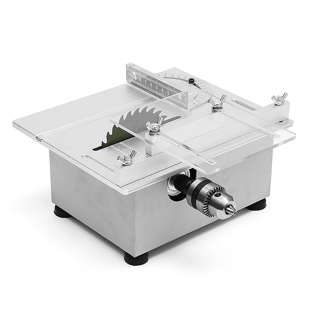 Mini Table Saws Wood Working Bench Lathe Electric Polisher Grinder DIY Model Cutting Saw