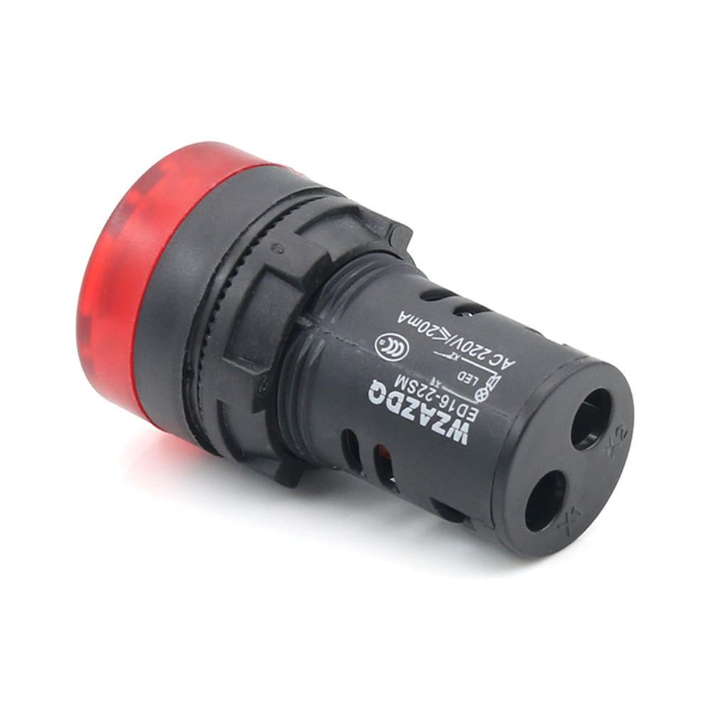 10Pcs Intermittent Sound Flash Sound Light Buzzer Alarm System 22mm 12V 24V 220V