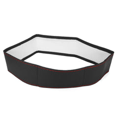 Black Red Line Car With Hand Sewing Steering Wheel Set Car Steering Wheel Covers