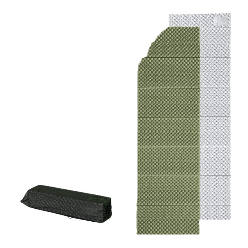 Upgraded 2.5cm Thicken Aluminum Membrane Foldable Camping Moisture-Proof Pad Egg Created IXPE Foam Mattress mat