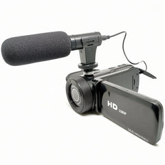 HD Digital Camera 16 Million Pixel Handheld DV Camcorder with Microphone Wide-angle Lens Video Camera