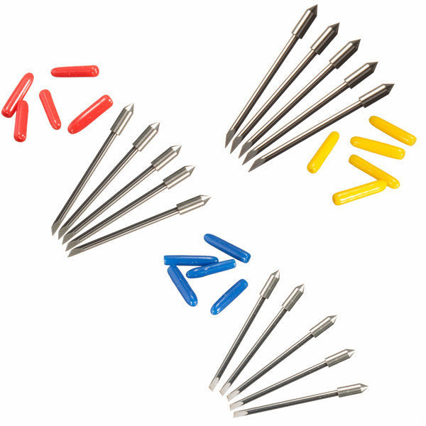 Graphtec Blade Holder with 15pcs 30 45 60 Degree Cutting Blades