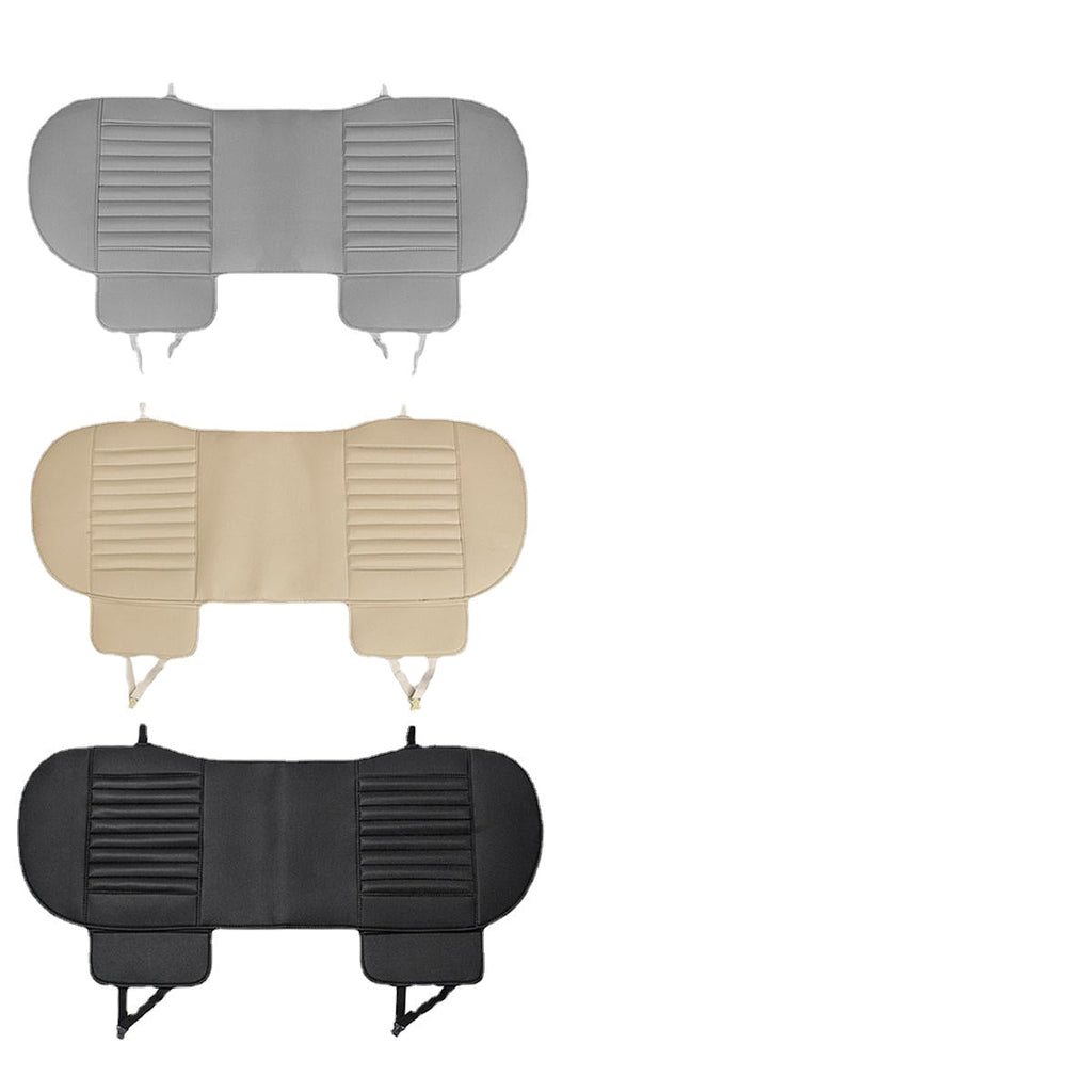 PU Leather Car Rear Seat Covers Universal Seat Protector Seat Cushion Pad Mat 138X49cm