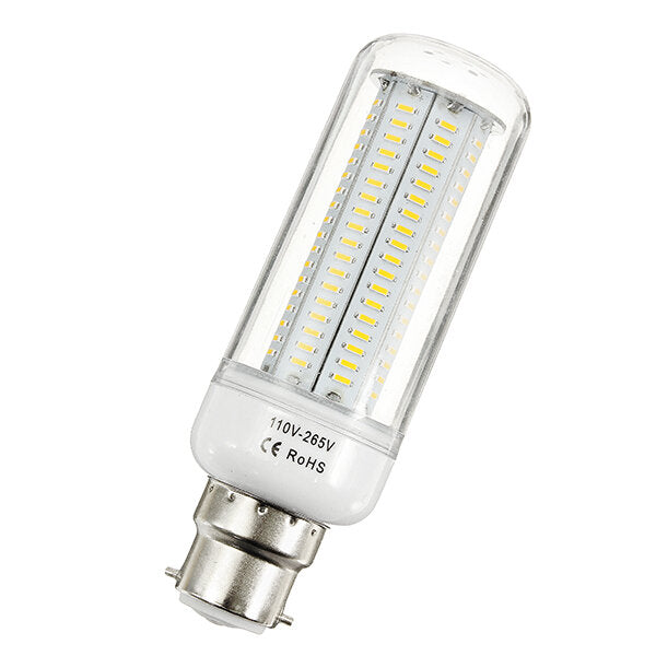 E27 E14 B22 16W 200 SMD 2835 Pure White Warm White  LED Corn Light Bulb AC 110-265V