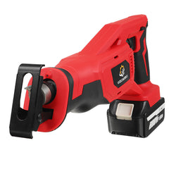 18V Brushless Cordless Reciprocating Saw 4 Blades Woodworking Cutting Tool