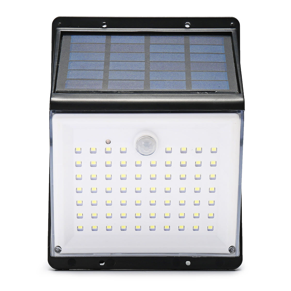 88LED 600lumen Garden LEDs Split Solar Powered Light Motion Sensor Waterproof Wall Lamp Remote/Voice Control(50dB)