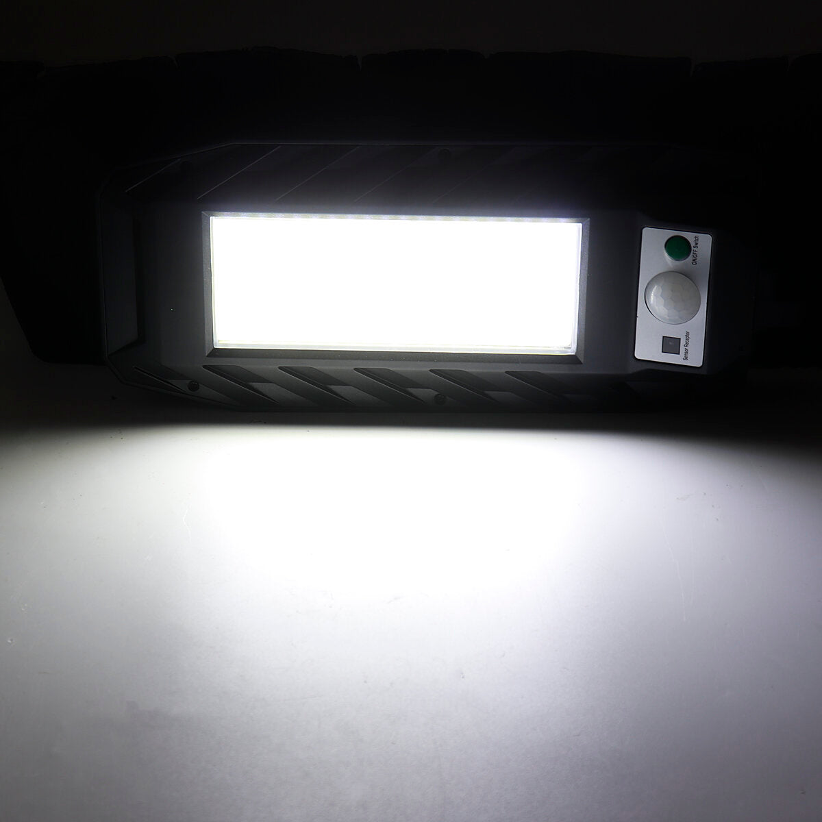 60LED/120COB/180COB Solar Motion Sensor Wall Light Lamp with Remote Control Waterproof Wall Lamp for Garden Courtyard Outdoor