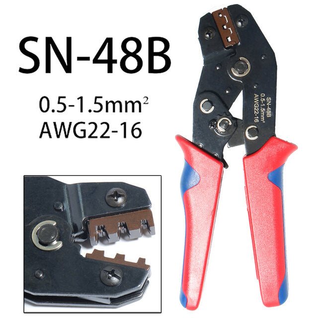 Car Electrical Wire Connector Plug Automotive Waterproof 1/2/3/4 Pin Motocycle Truck Harness Male Female Crimping Pliers