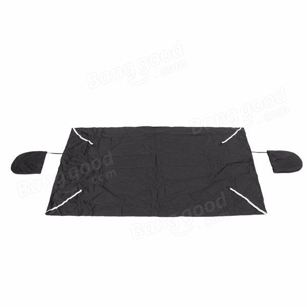 Car Front Wind Shield Mirror Cover Rain Snow Ice Resistant Protector Waterproof