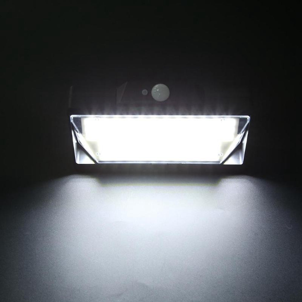 Solar Powered 78 LED PIR Motion Sensor Waterproof Wall Light Outdoor Garden Emergency Security Lamp