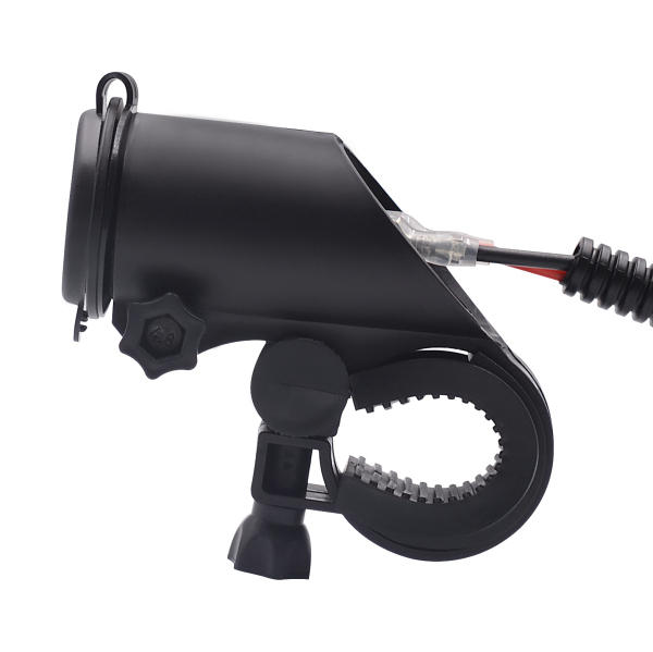28mm 5V 4.2A LED Dual USB Charger 12-24V Socket Power Supply Waterproof Motorcycle Bike Car Boat