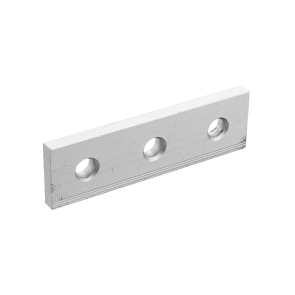 Aluminum Alloy 3 Hole Joining Strip Plate for CNC Router 2020 V-Slot T-Slot Aluminum Extrusions Profiles