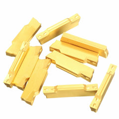 10pcs MGMN300-M Carbide Inserts 3mm Width for MGEHR/MGIVR Grooving Cut Off Tool Turning Tool