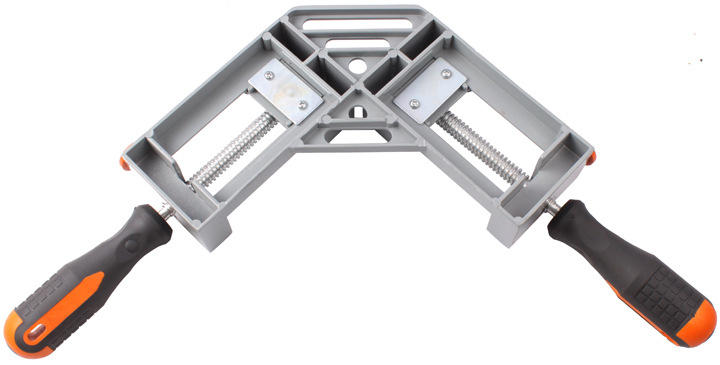 Single Handle 90 Degrees Angle Aluminum Alloy Rectangular Clamp Wood Working Tool