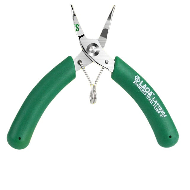 Mini Electronic Scissors Stainless Steel Long Nose Pliers Diagonal Pliers Wire Cutters