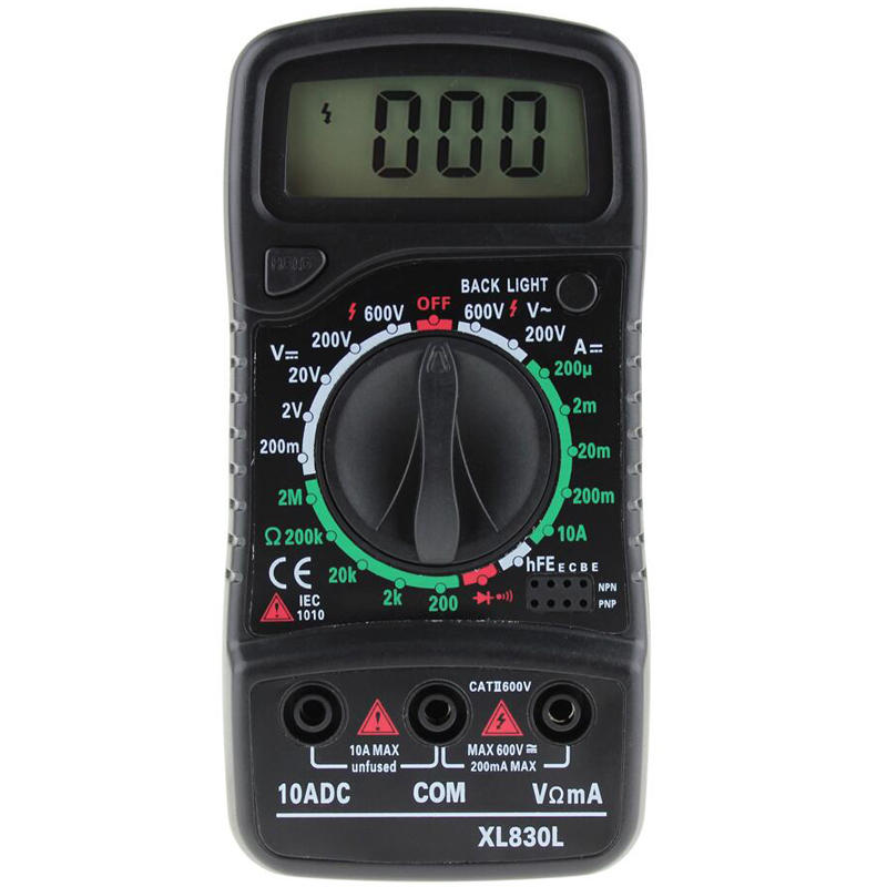 Digital LCD Multi Meters Volt Meterr Ammeter AC/DC/OHM Volt Current Tester
