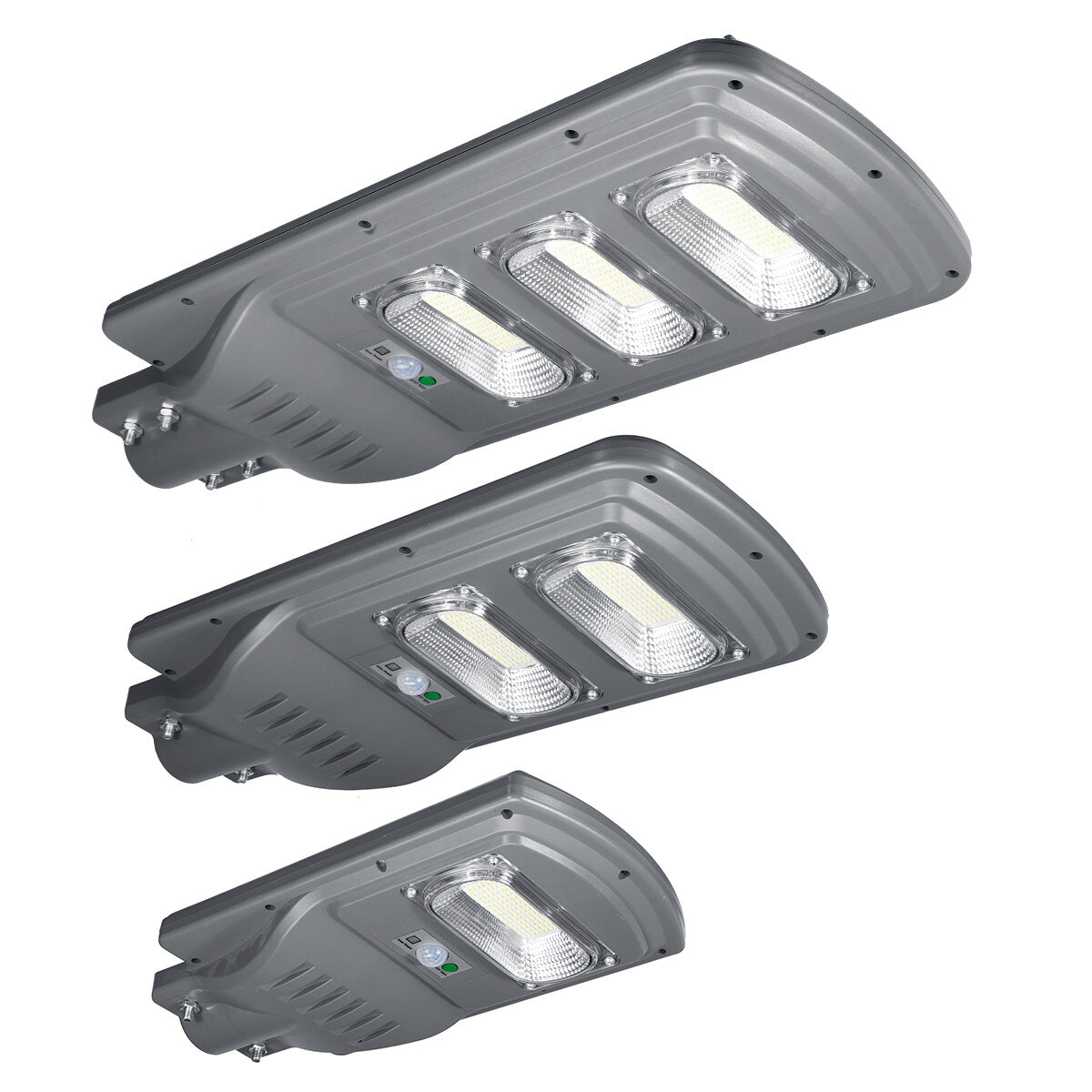 360W 36000LM 351 LED Wall Street Light Solar Panel Motion Sensor Lamp with Control