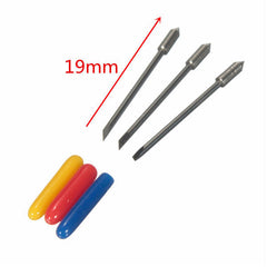 Graphtec Blade Holder with 15pcs 30 45 60 Degree Cutting Blades