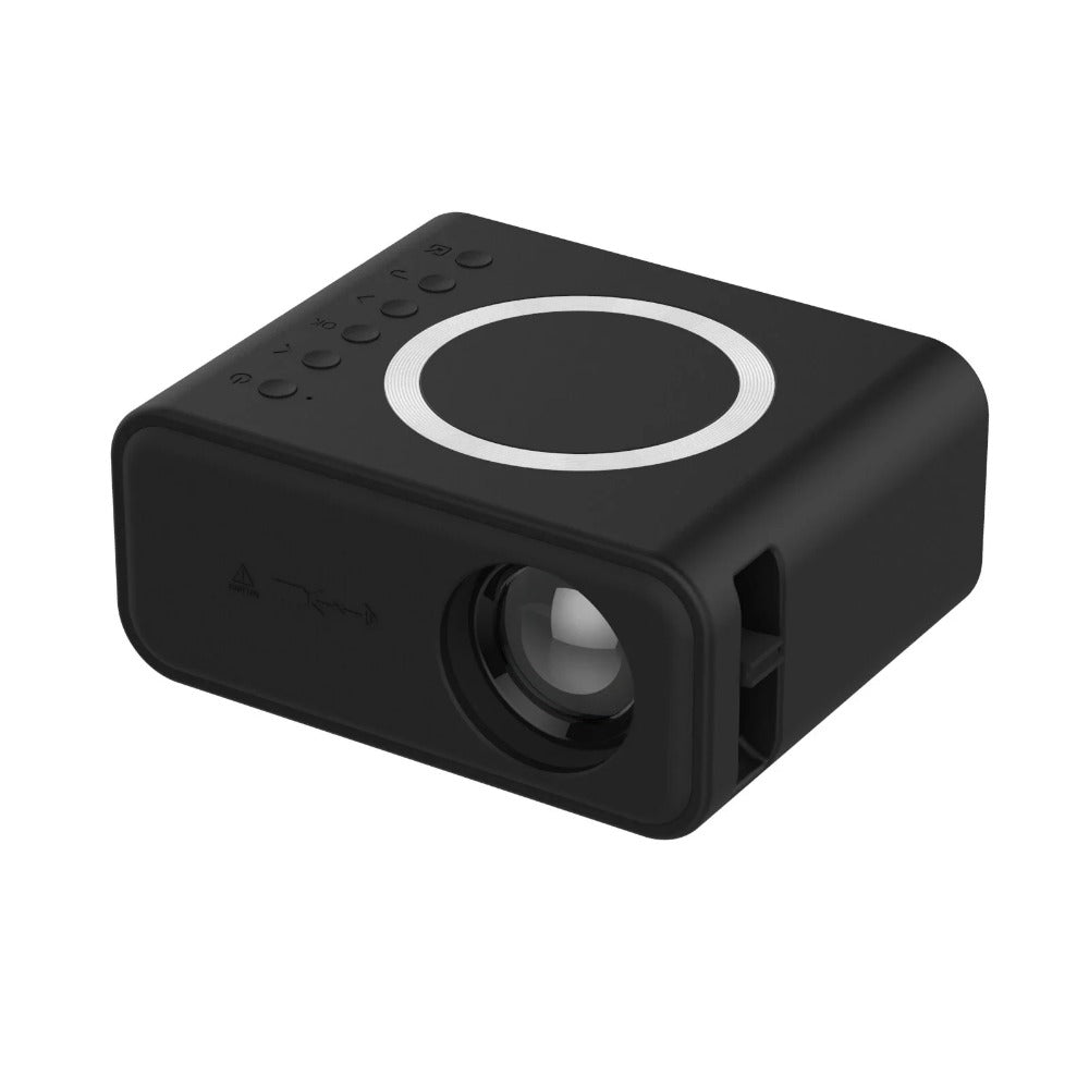 LED Smart TV Portable Home Theater USB Wire Wifi Wireless Sync Phone Game Beamer 1080P Video