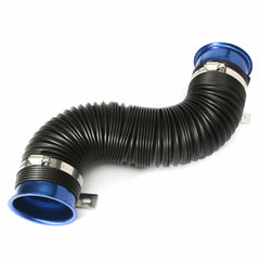 3" 75mm Modified Cold Air Intake Hose Turbo Dust Turbine Flexible Car Tube Pipe Kit