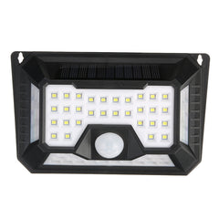 66 LED Outdoor Light Solar Powered Motion Sensor Waterproof Garden Wall Lamp