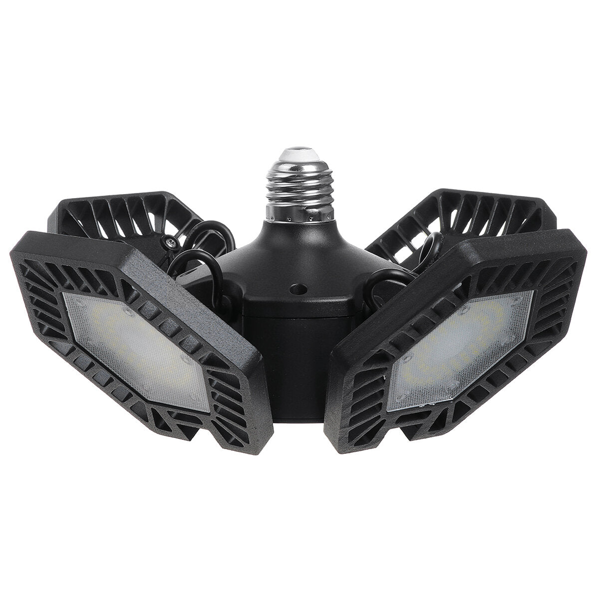 200W E27 Fan Blades LED Foldable Garage Light Mining Workshop Gym Ceiling Light