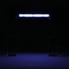 20cm 18 LED Fish Tank Aquarium Light White Blue Lamp Clip on Waterproof Bar AC110-240V
