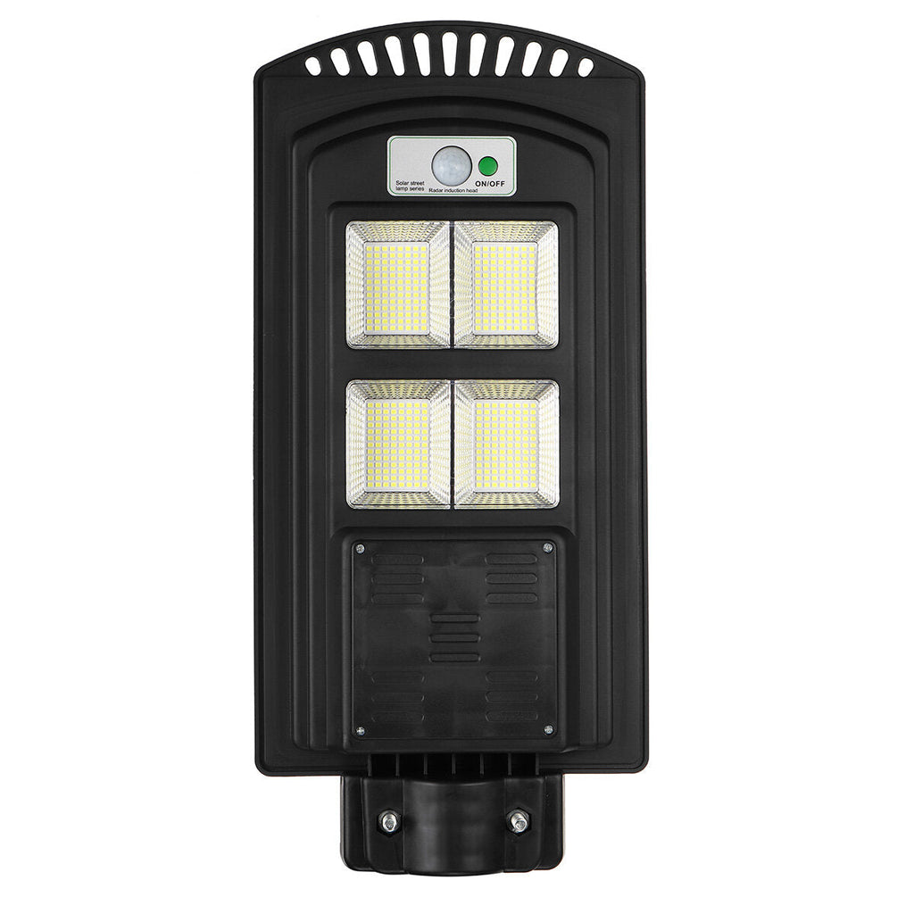 500-2500W 208-624 LED Solar Street Light PIR Motion Sensor Wall Lamp with Remote