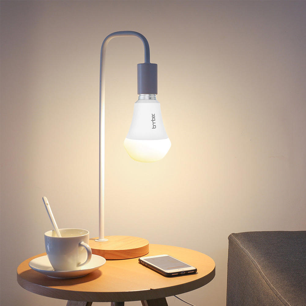 E27 10W Dimmable Warm White To Daylight WIFI APP Control Smart LED Light Bulb AC110-255V