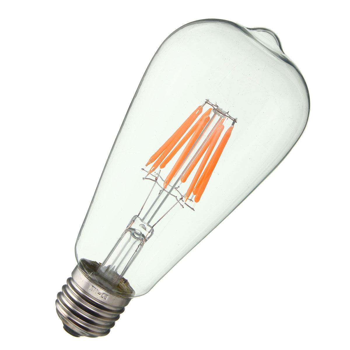 8W RGB Rereo Glass 800Lm Vintage Incandescent Light Lamp Bulb AC220V