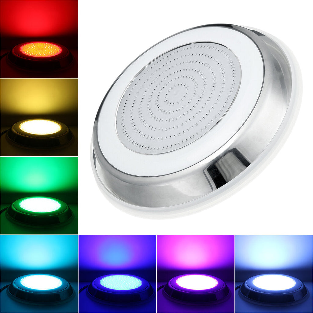 333LED RGB Underwater Swimming Pool Light IP68 Remote Control Fountain Light