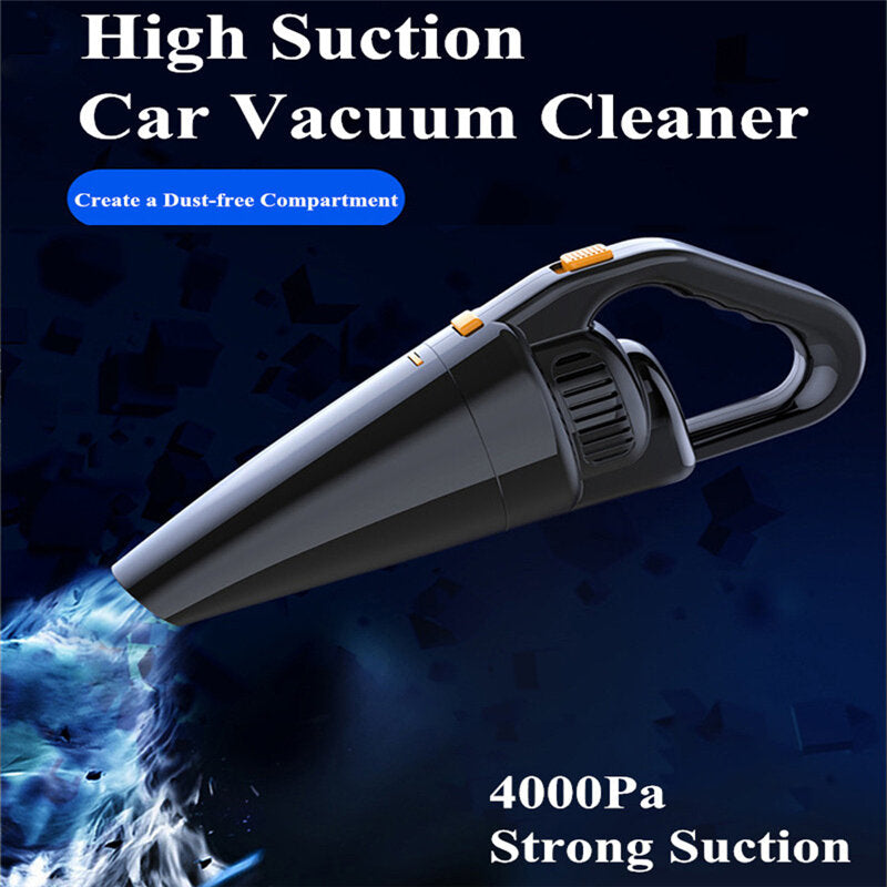 120W Wireless Car Vacuum Cleaner Wireless Rechargeable Dry And Wet Car Home Dual-use High Suction