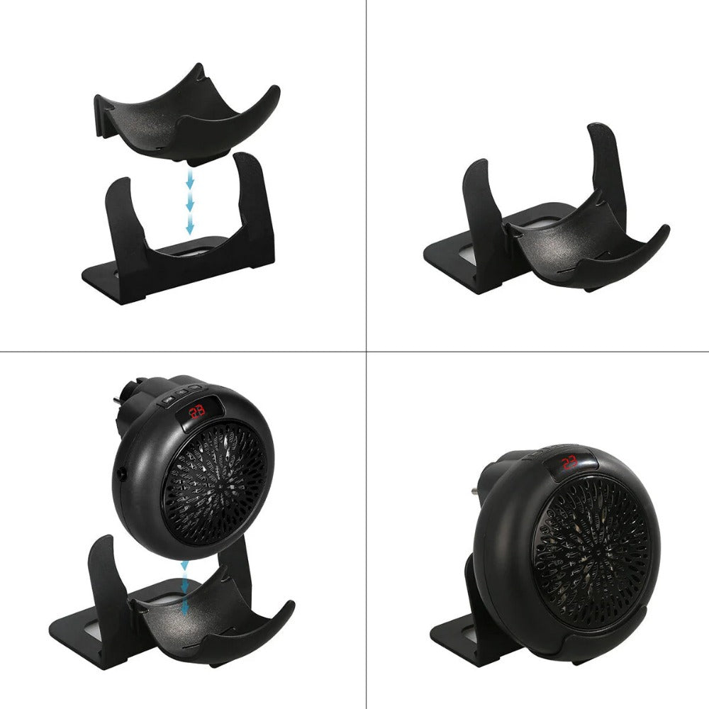 Mini 1000W Portable Electric Heater Fan for Home & Office