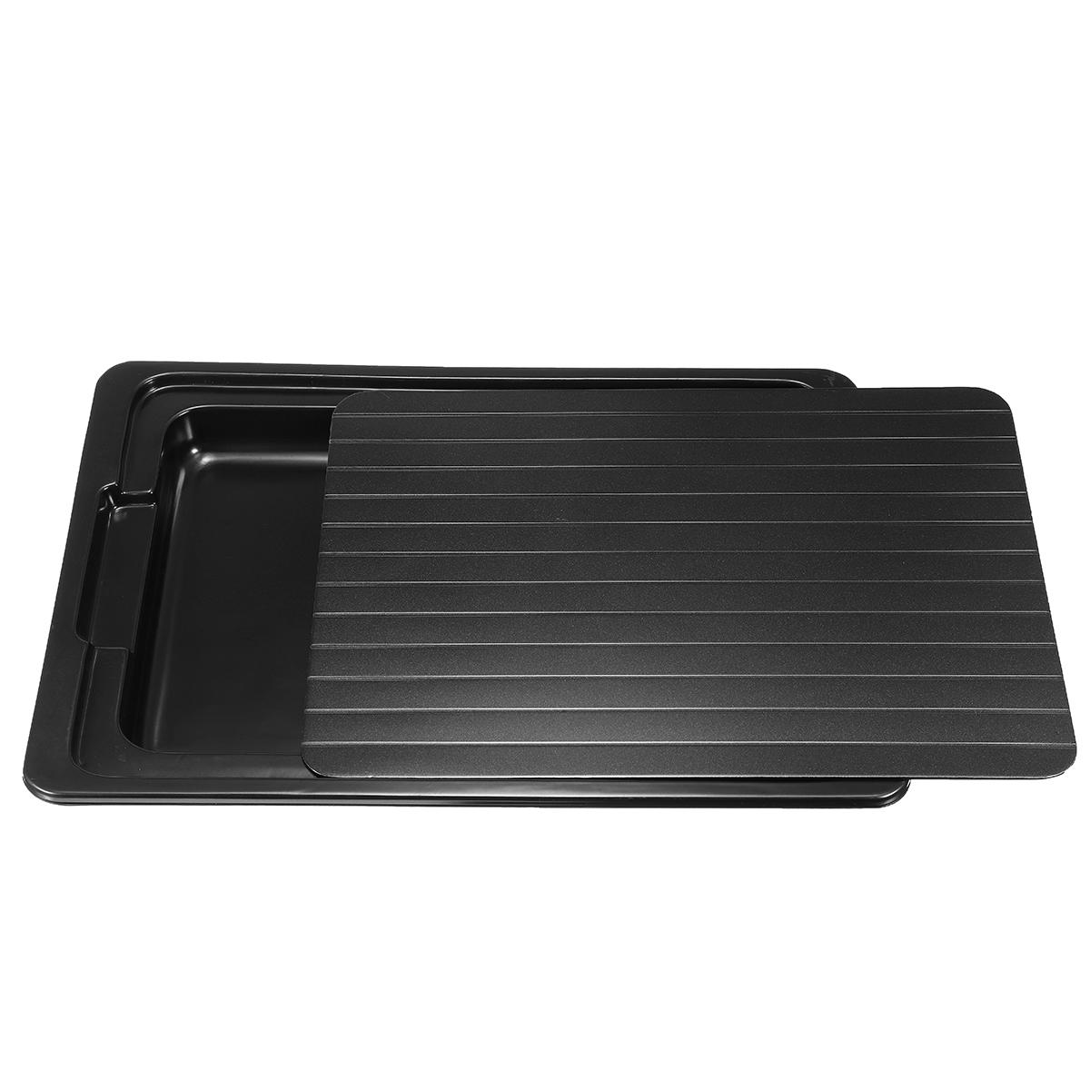 Defrosting Tray Thawing Plate Frozen Food Faster and Safer Way to Defrost Meat or Frozen Food Plate