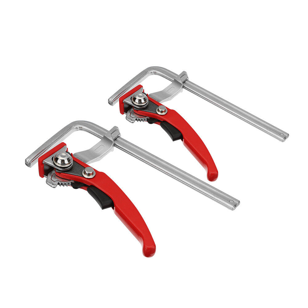 2/4PCS Alloy Steel Quick Ratchet Track Saw Guide Rail Clamps for MFT Table & Most Brands - 220kg Clamping Force