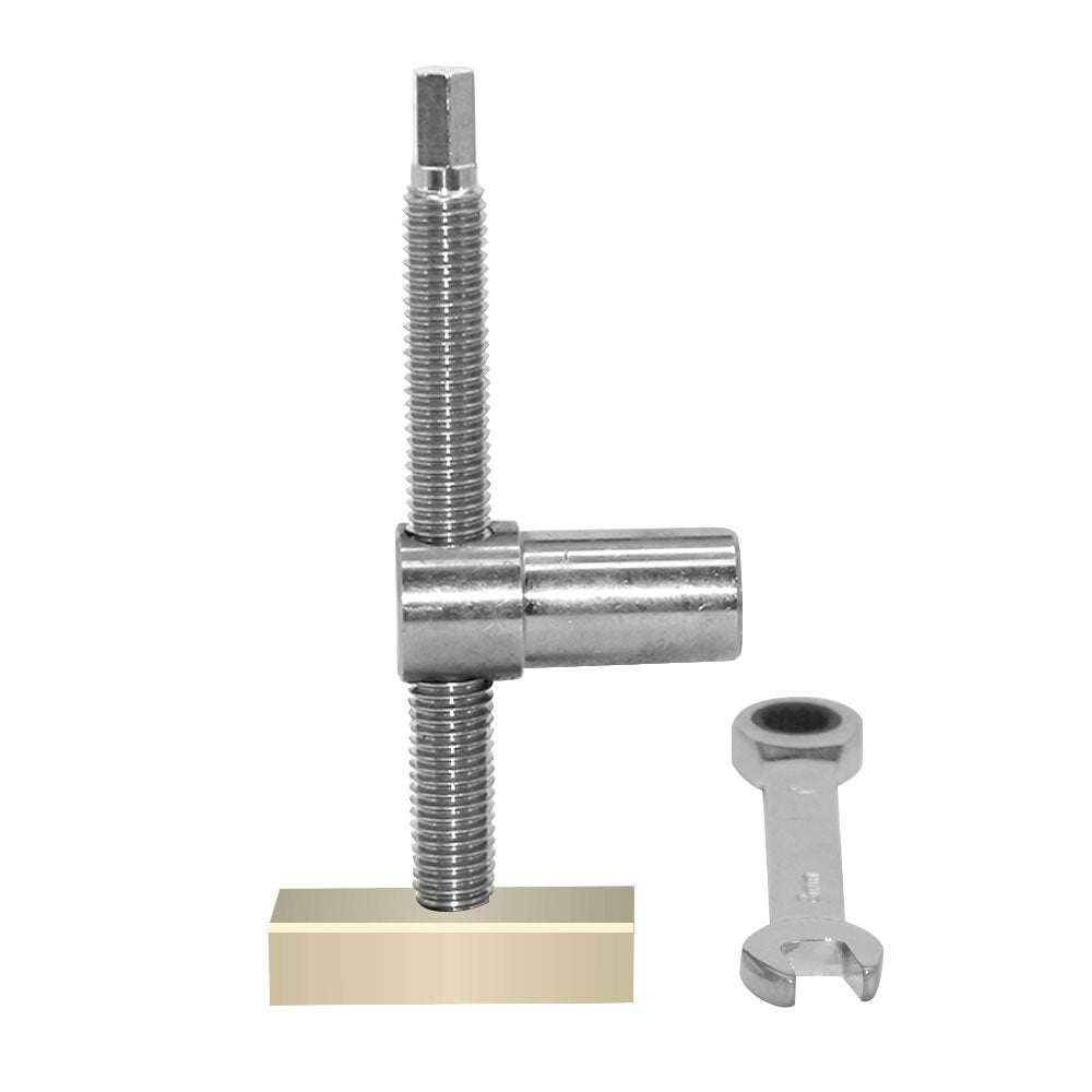 Sturdy Stainless Steel Woodworking Desktop Press, Adjustable 19mm/20mm, Lightweight, Durable, Easy to Use