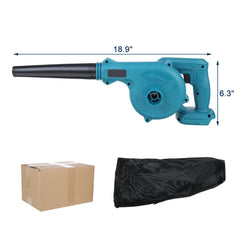 1500W Cordless Electric Air Blower Vacuum Cleannig Dust Collector Power Tool