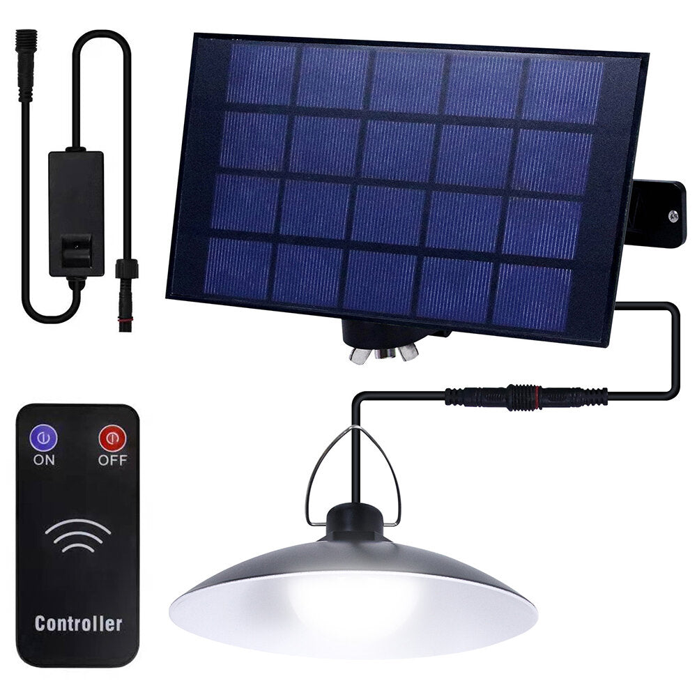 1/2/3/4 Head LED Solar Pendant Light IP65 Waterproof Outdoor Indoor Remote Control Solar Lamp for Garden Porch