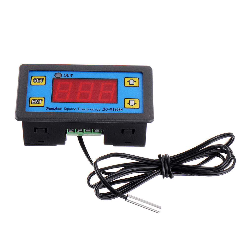 LED Microcomputer Digital Display Temperature Controller Adjustable Thermostat Intelligent Time Controller 12V / 24V / 220V
