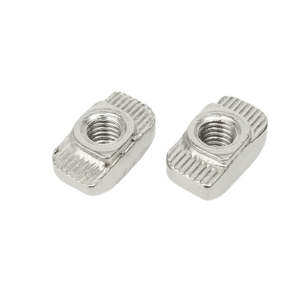 50pcs M5 T Sliding Nut Block for 3030 Aluminum Profile Zinc Coated Plate Aluminum Accessories