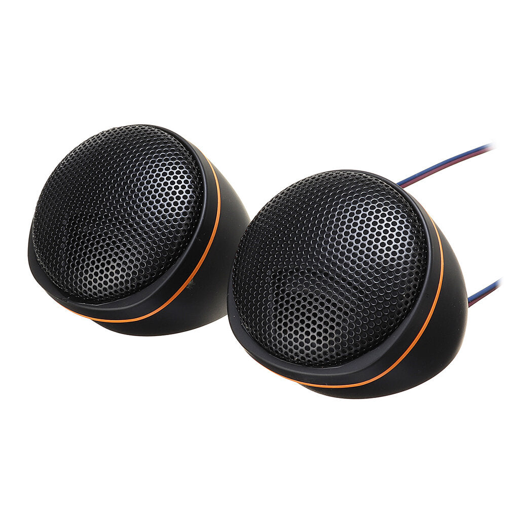 2Pcs WEAH-6670 30W Car External Midrange Mid-range Small Speakers Hi-Fi High-Fidelity Speakers