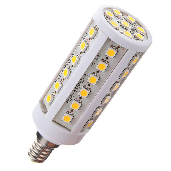 E14 7W 660LM Warm White 44 SMD 5050 LED Energy Saving Bulb 220V